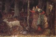 John William Waterhouse The Mystic Wood oil painting picture wholesale